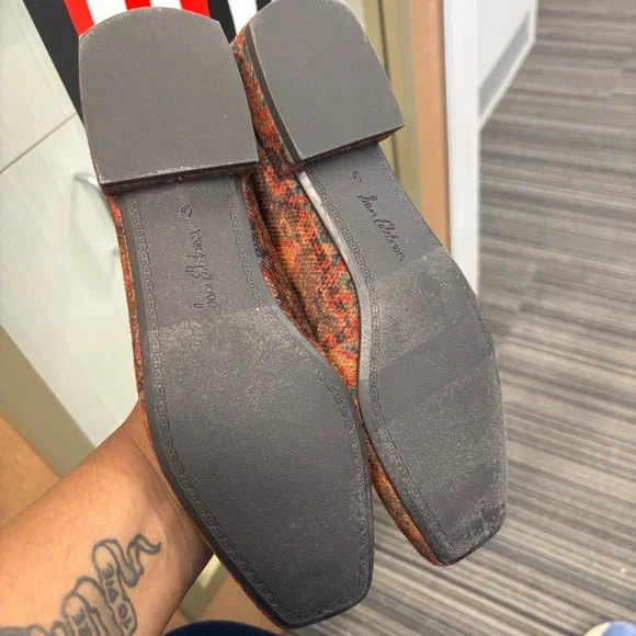 Sam Edelman Kimmi Square Toe Ballet Flats size 6 70s Quite Luxury - Picture 4 of 5